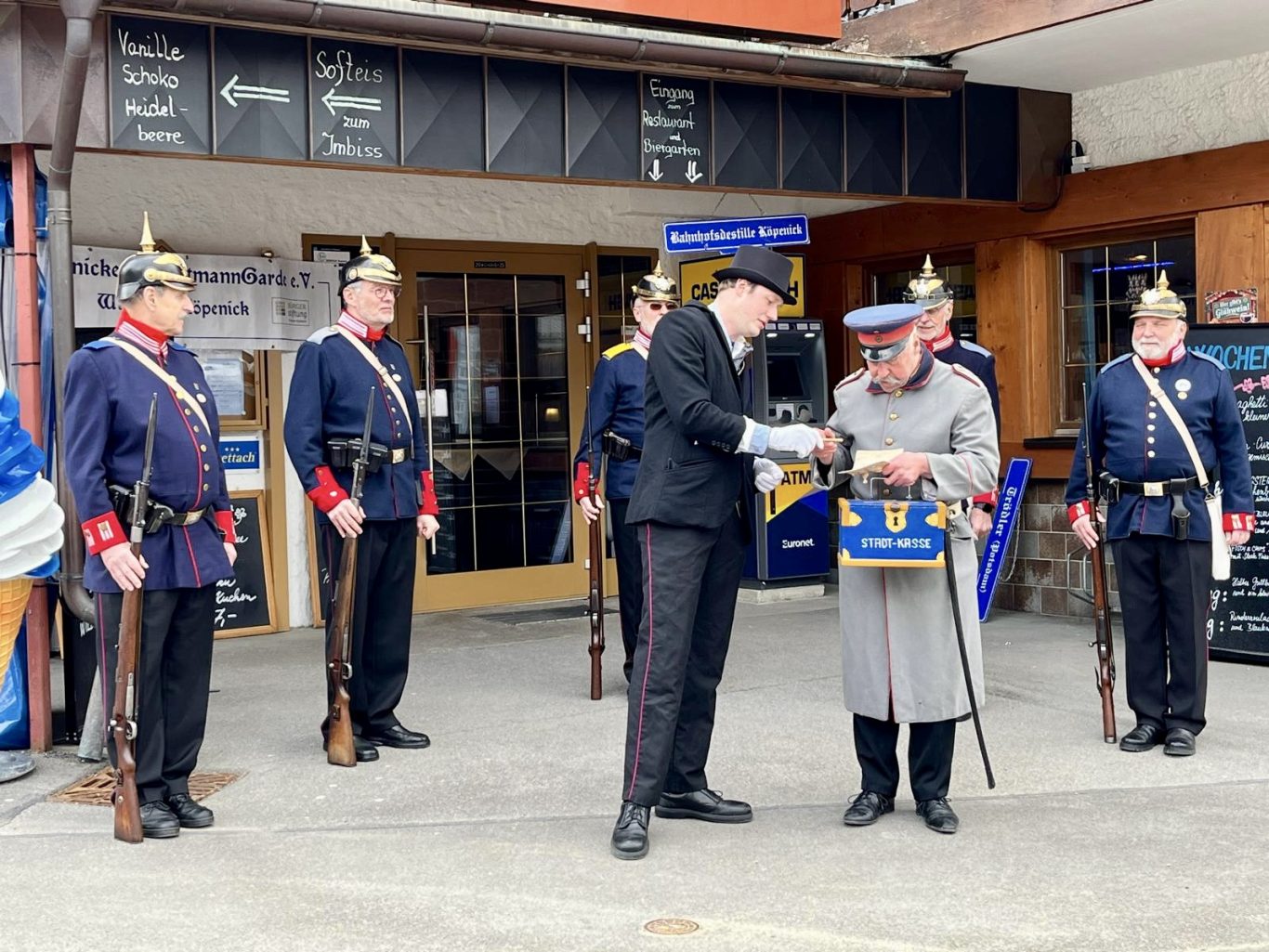 22.03.2026 spielen wir den Raub der Stadtkasse in Oberstdorf