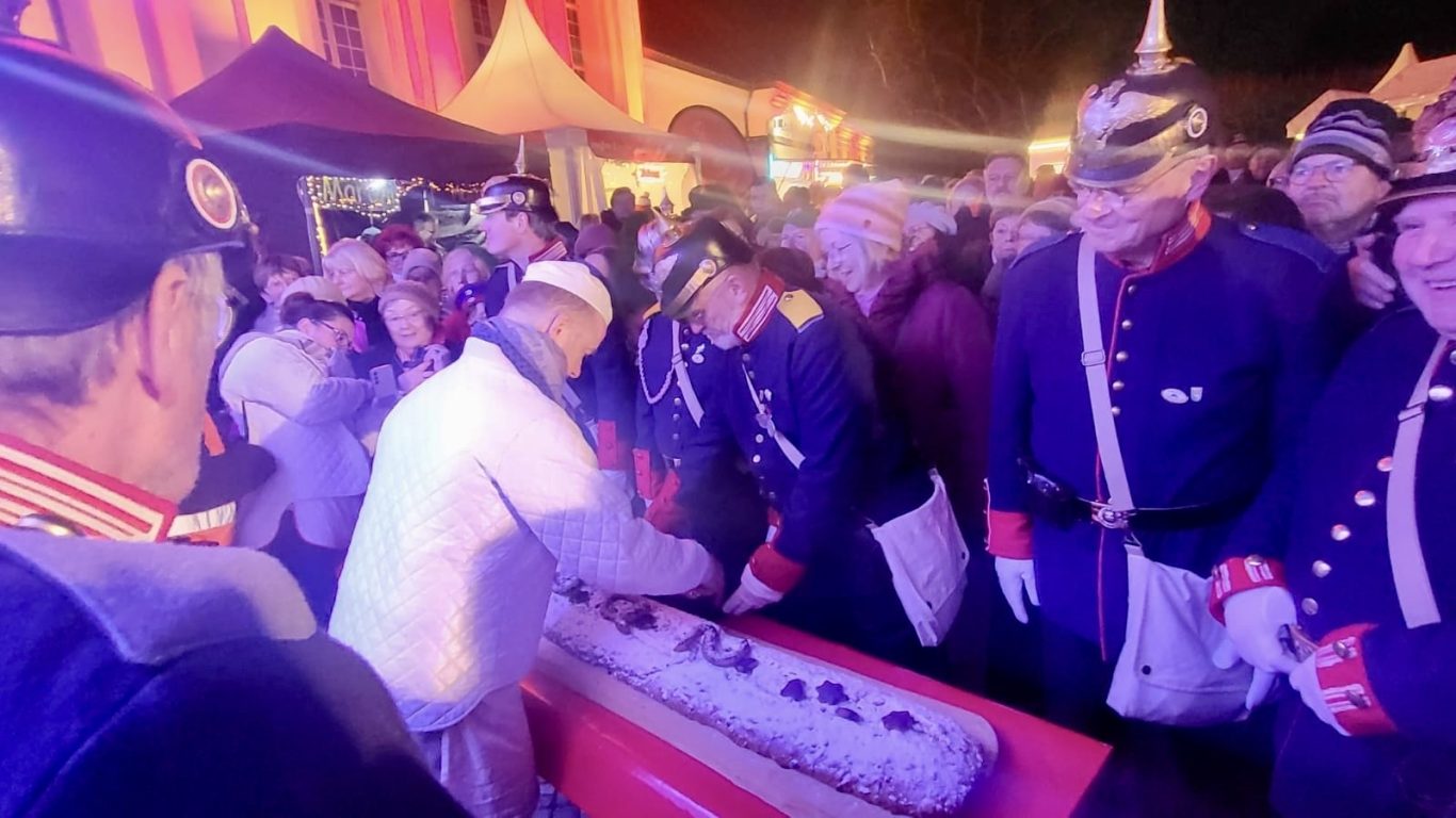 12.12.2025 Stollenanschnitt Schloßinsel